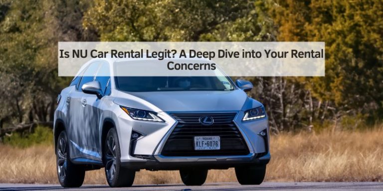 Is NU Car Rental Legit