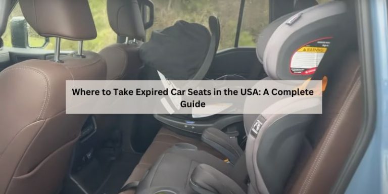 Where to Take Expired Car Seats in the USA
