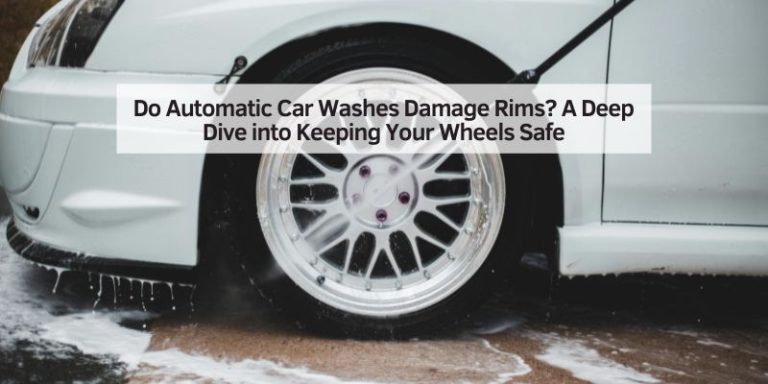 Do Automatic Car Washes Damage Rims