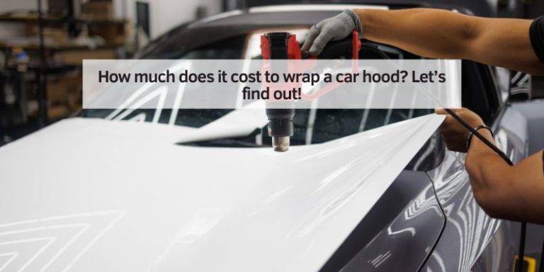 How much does it cost to wrap a car hood
