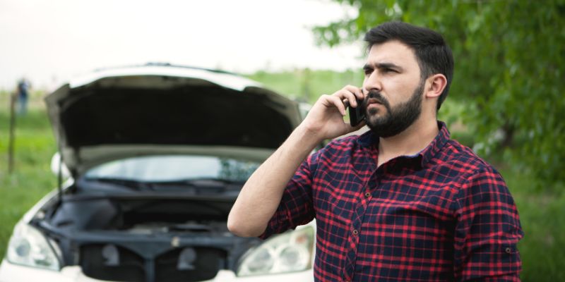 Last month, my car broke down