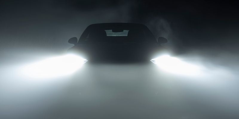 My headlights were so foggy I could barely see