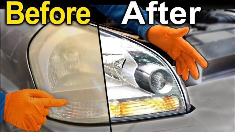 How to Clean Lights on Car
