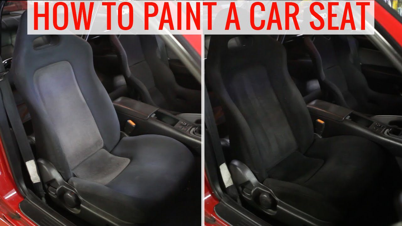 How to Dye Fabric Car Seats