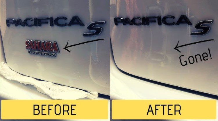 How to Get Dealership Decal Off Car