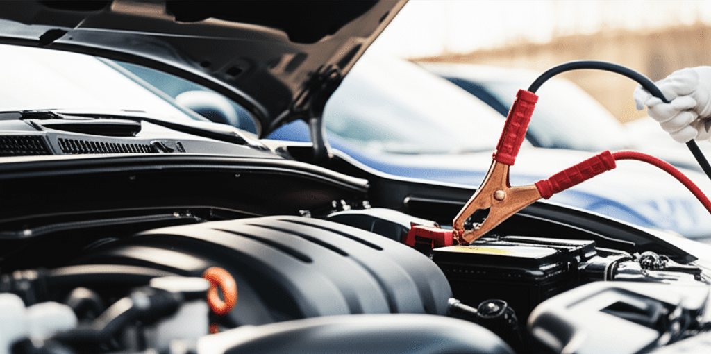 Generate a high-quality, relevant image prompt for an article about: Does Pressing the Gas Help Jump