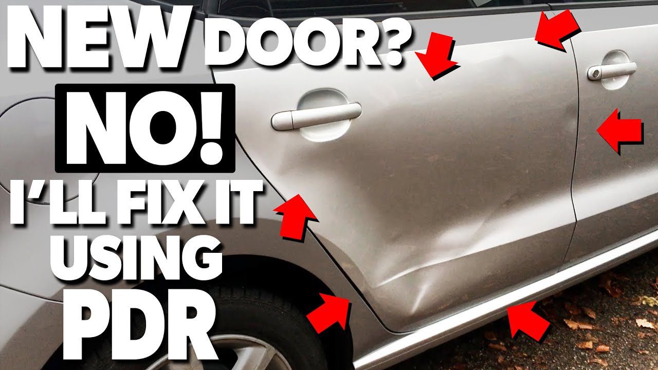 How to Remove a Dent in Car Door