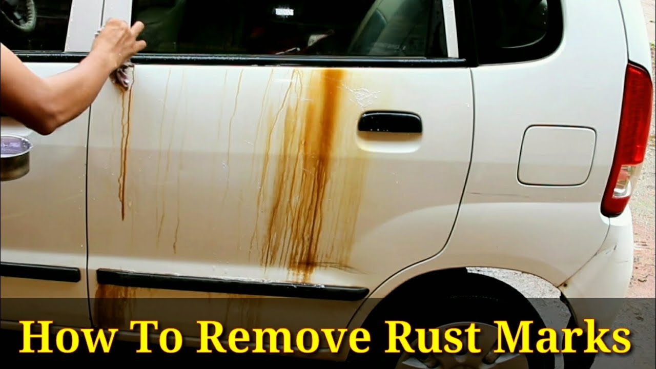 How to Remove Rust from Car Paint
