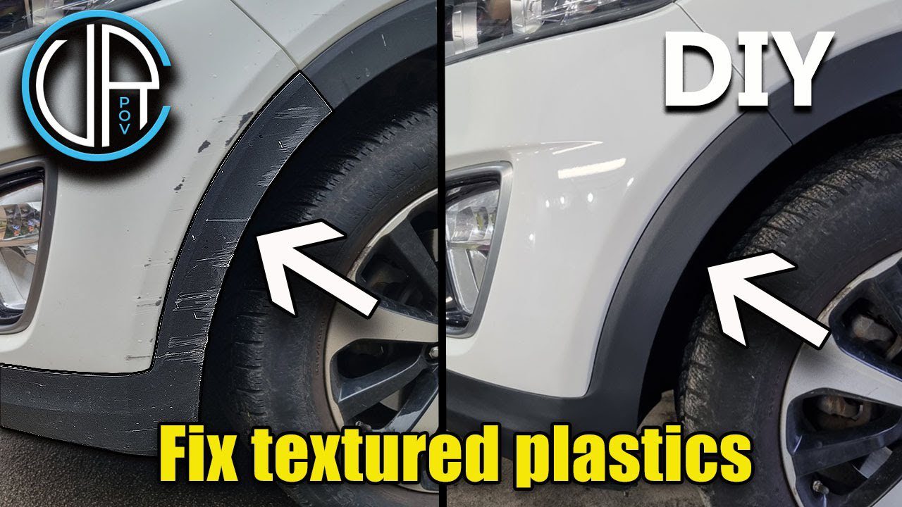 How to Repair Scratches on Plastic Car Bumper