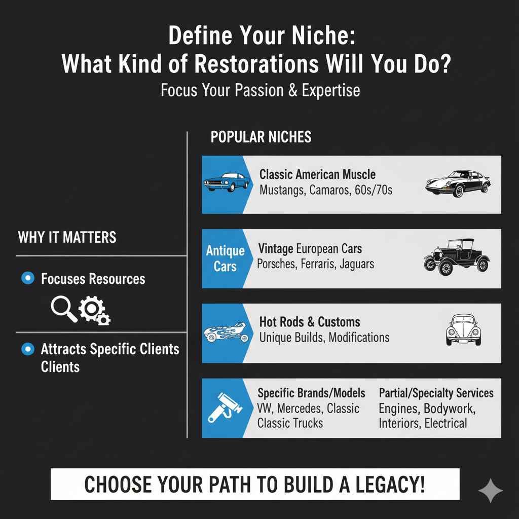 Define Your Niche: What Kind of Restorations Will You Do