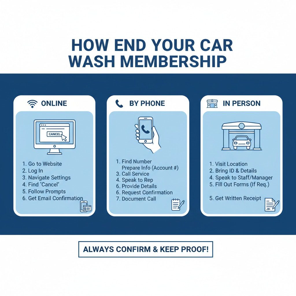 How to Cancel Car Wash Subscription
