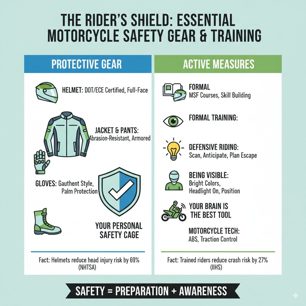 Are Motorcycles Safer Than Cars