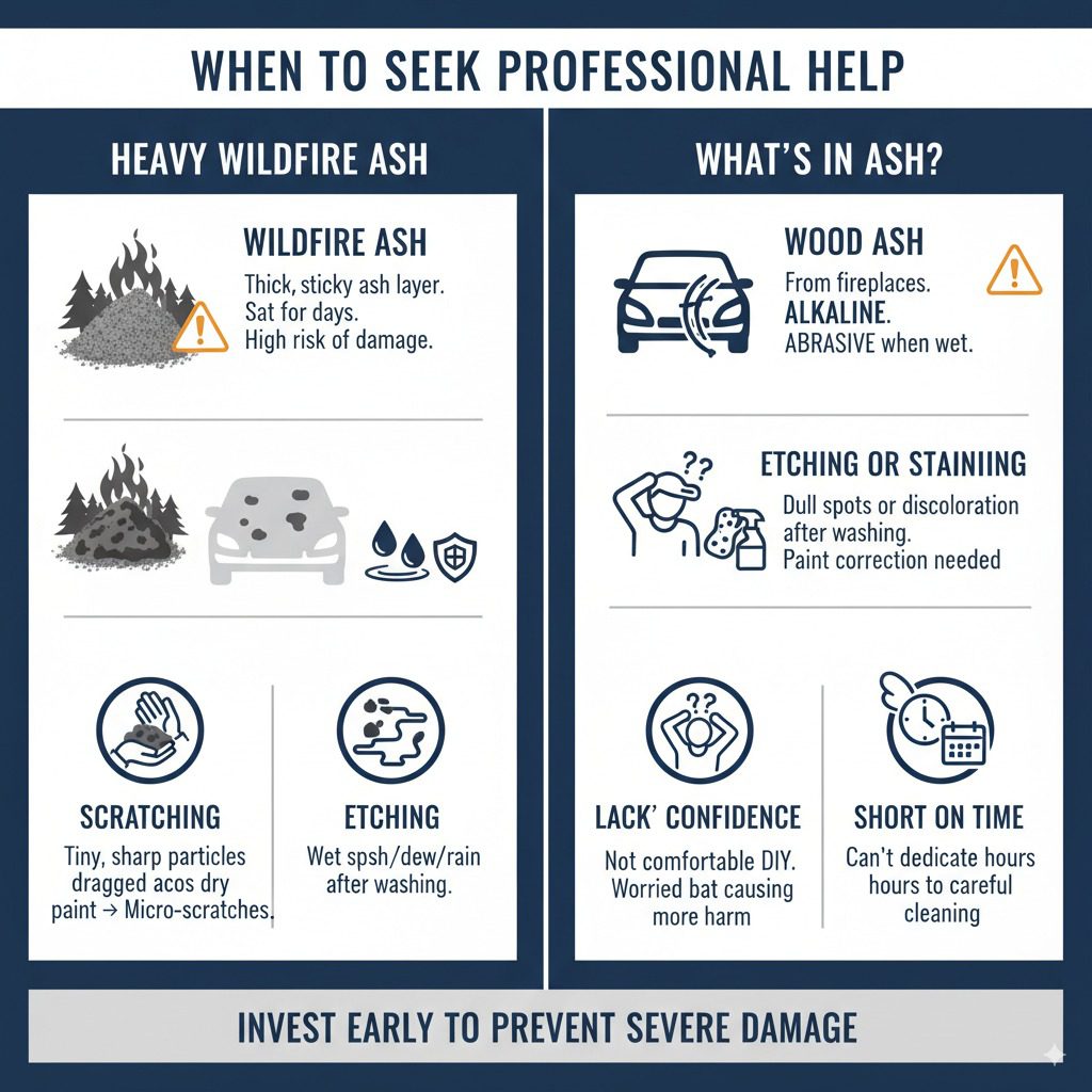 Does Ash Damage Car Paint