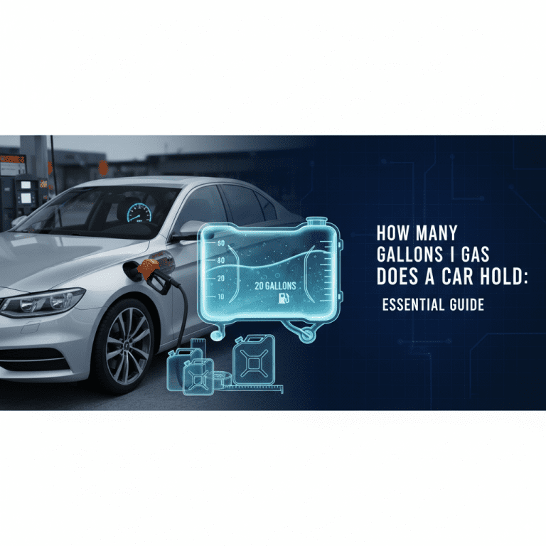 How Many Gallons Of Gas Does A Car Hold