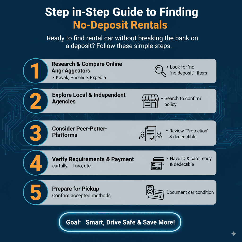 Step-by-Step Guide to Finding No-Deposit Rentals