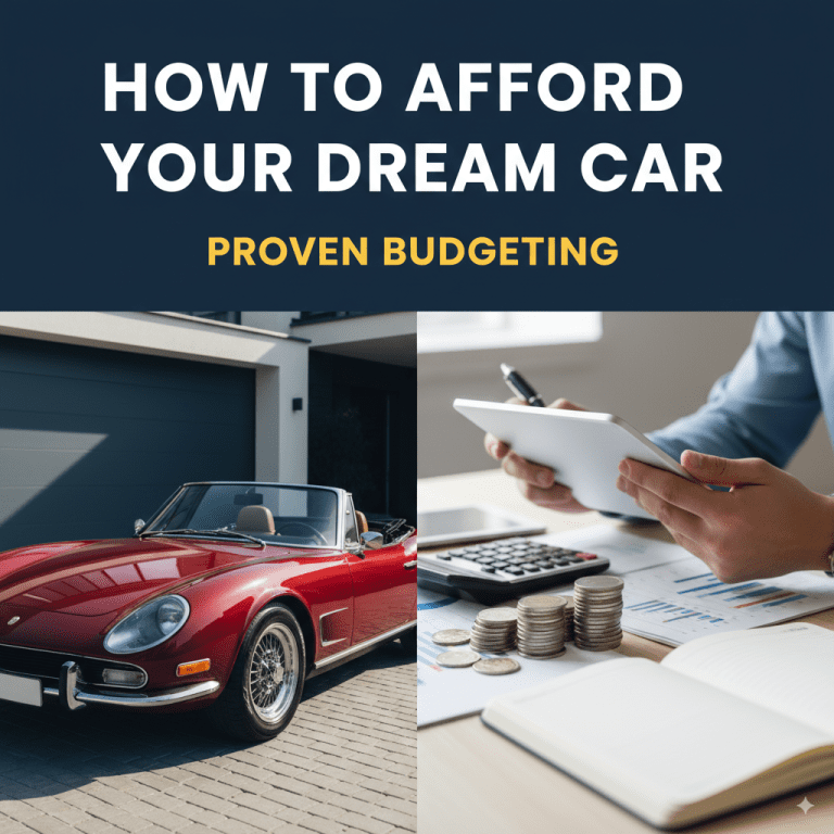 How To Afford Your Dream Car: Proven Budgeting