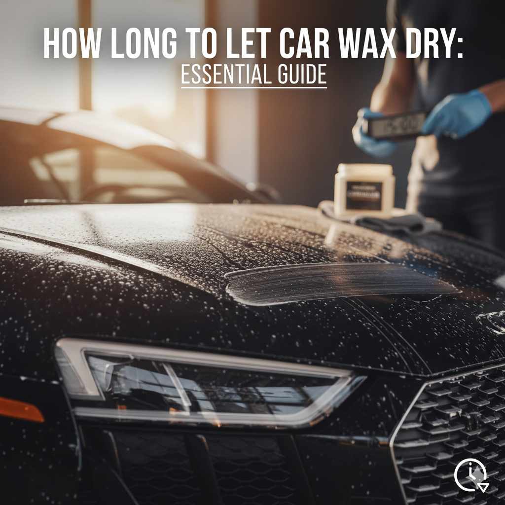How Long To Let Car Wax Dry: Essential Guide