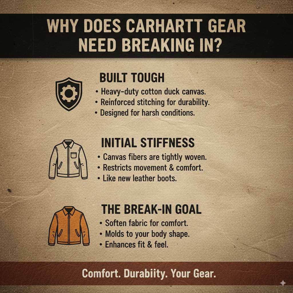 Why Does Carhartt Gear Need Breaking In