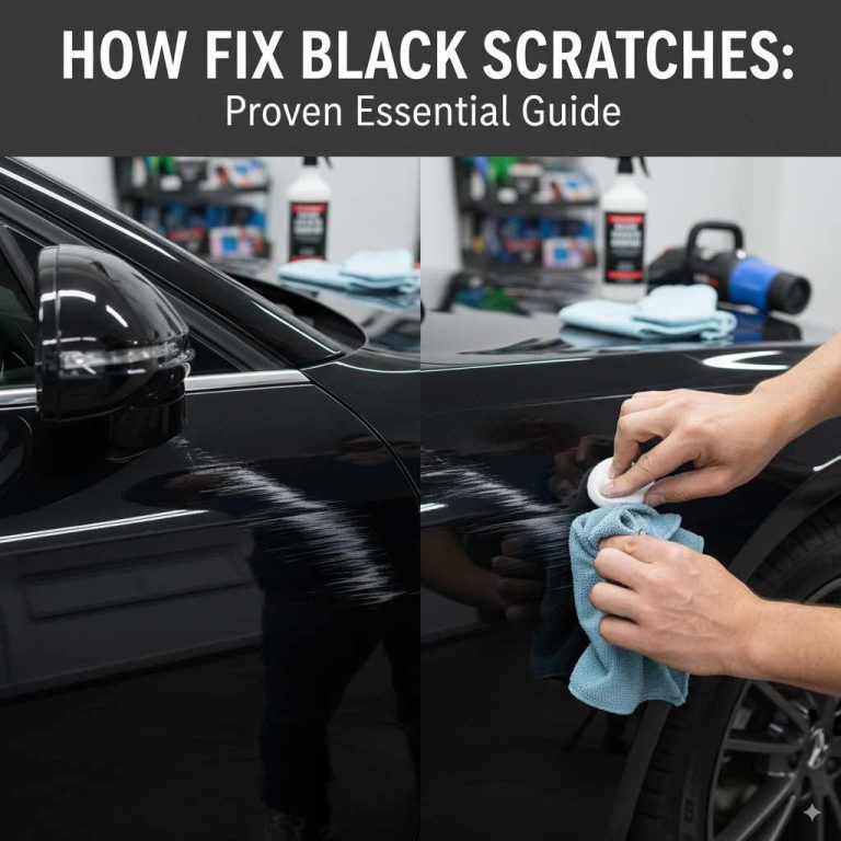 How to Fix Black Scratches