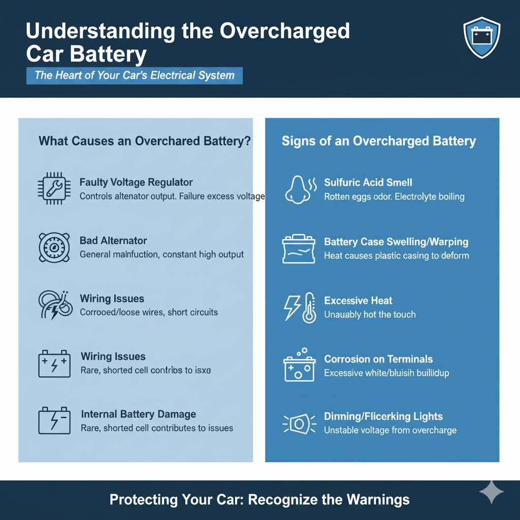 Understanding the Overcharged Car Battery