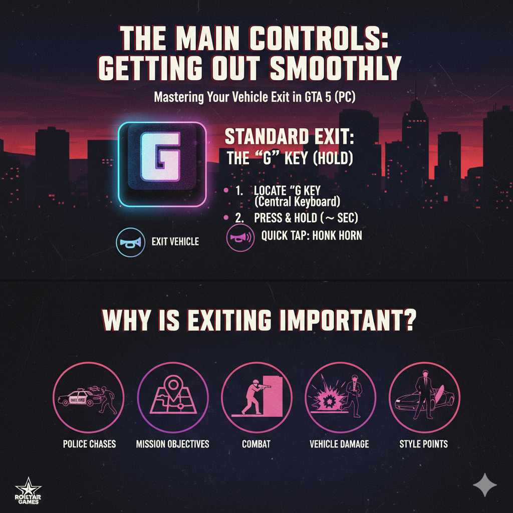The Main Controls: Getting Out Smoothly