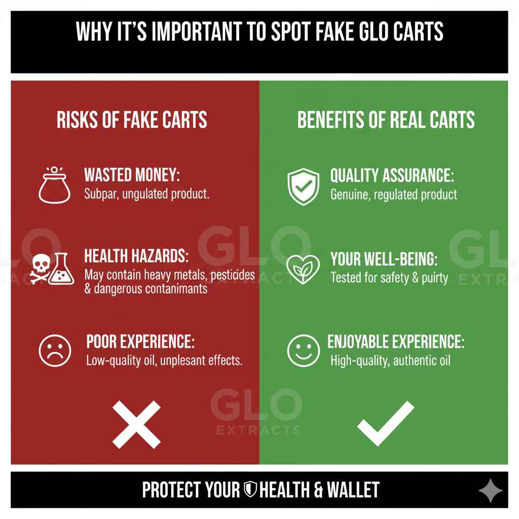 Why It's Important to Spot Fake Glo Carts