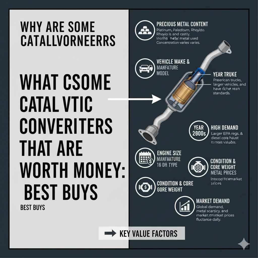 Why Are Some Catalytic Converters Worth More Than Others?