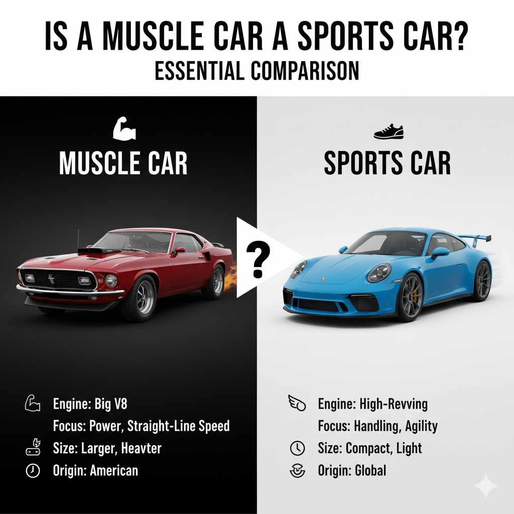 Is a Muscle Car a Sports Car