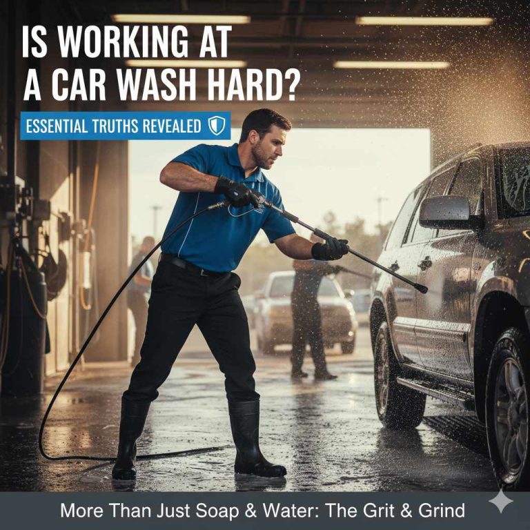 Is Working at a Car Wash Hard