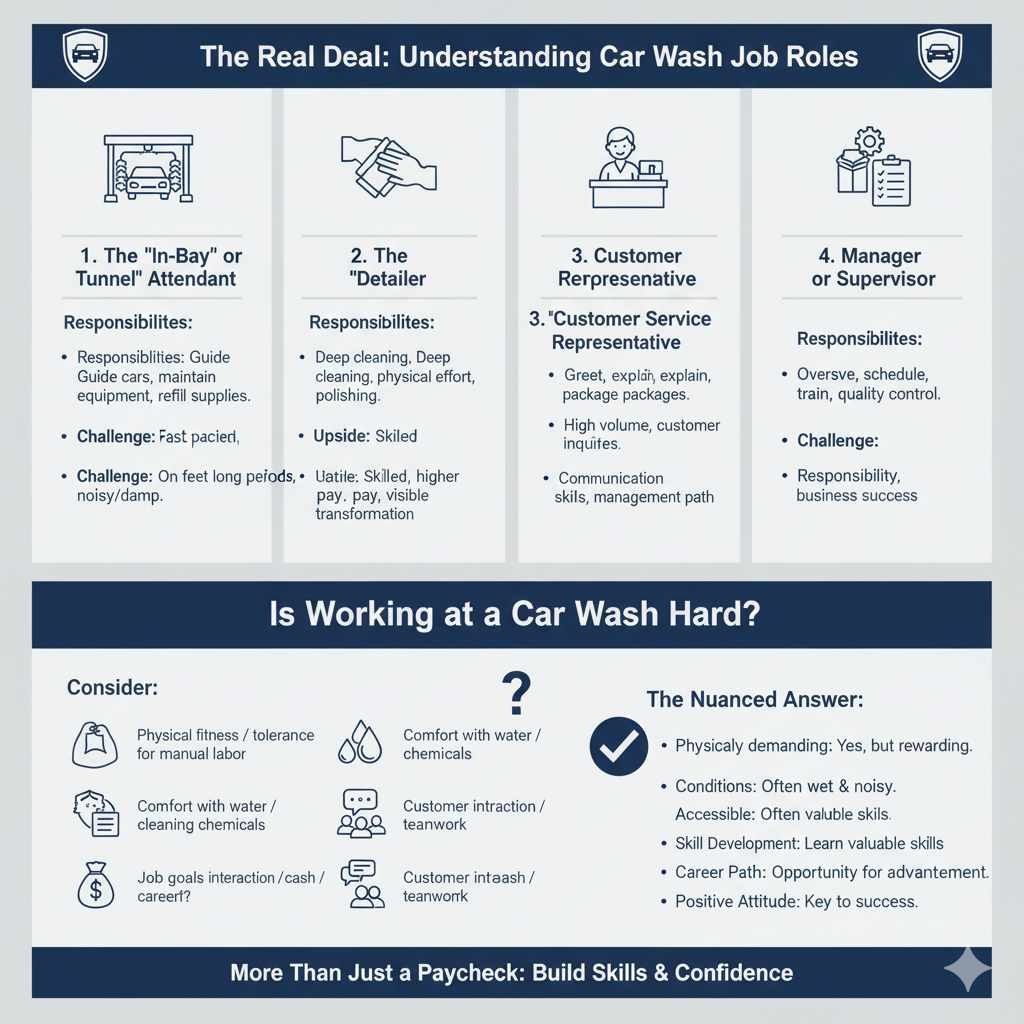 Understanding Car Wash Job Roles