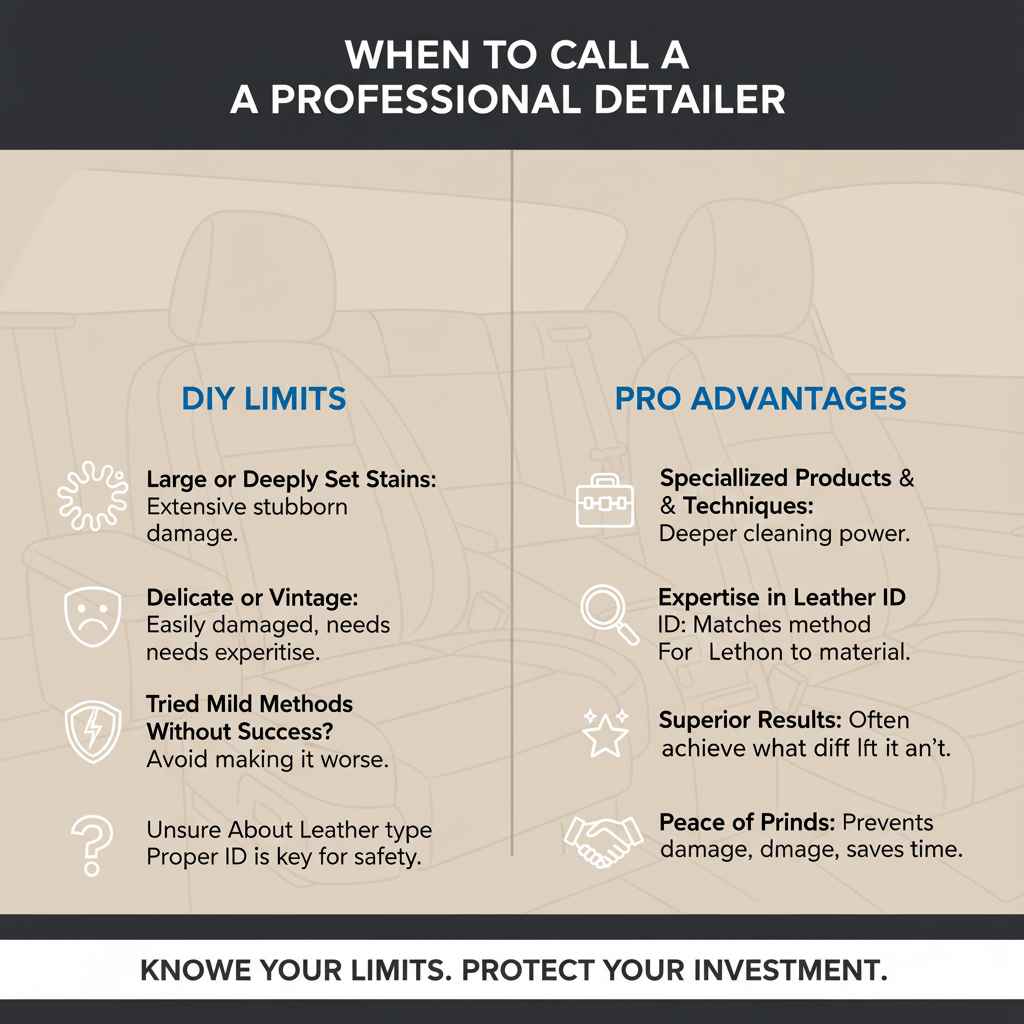 When to Call a Professional Detailer
