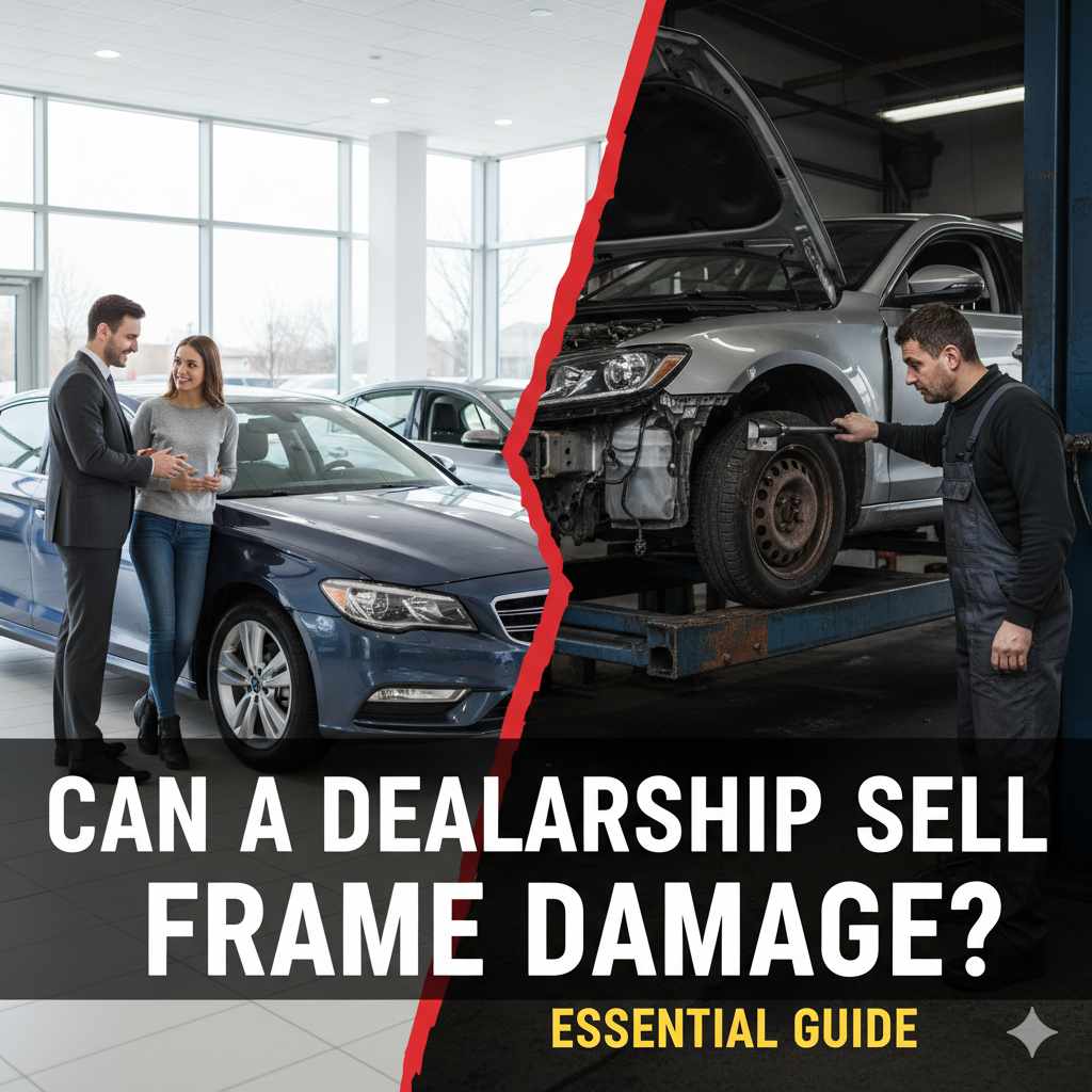 Can A Dealership Sell A Car With Frame Damage