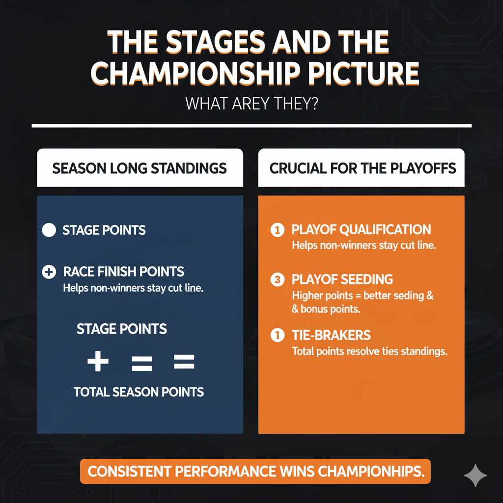 The Stages and the Championship Picture