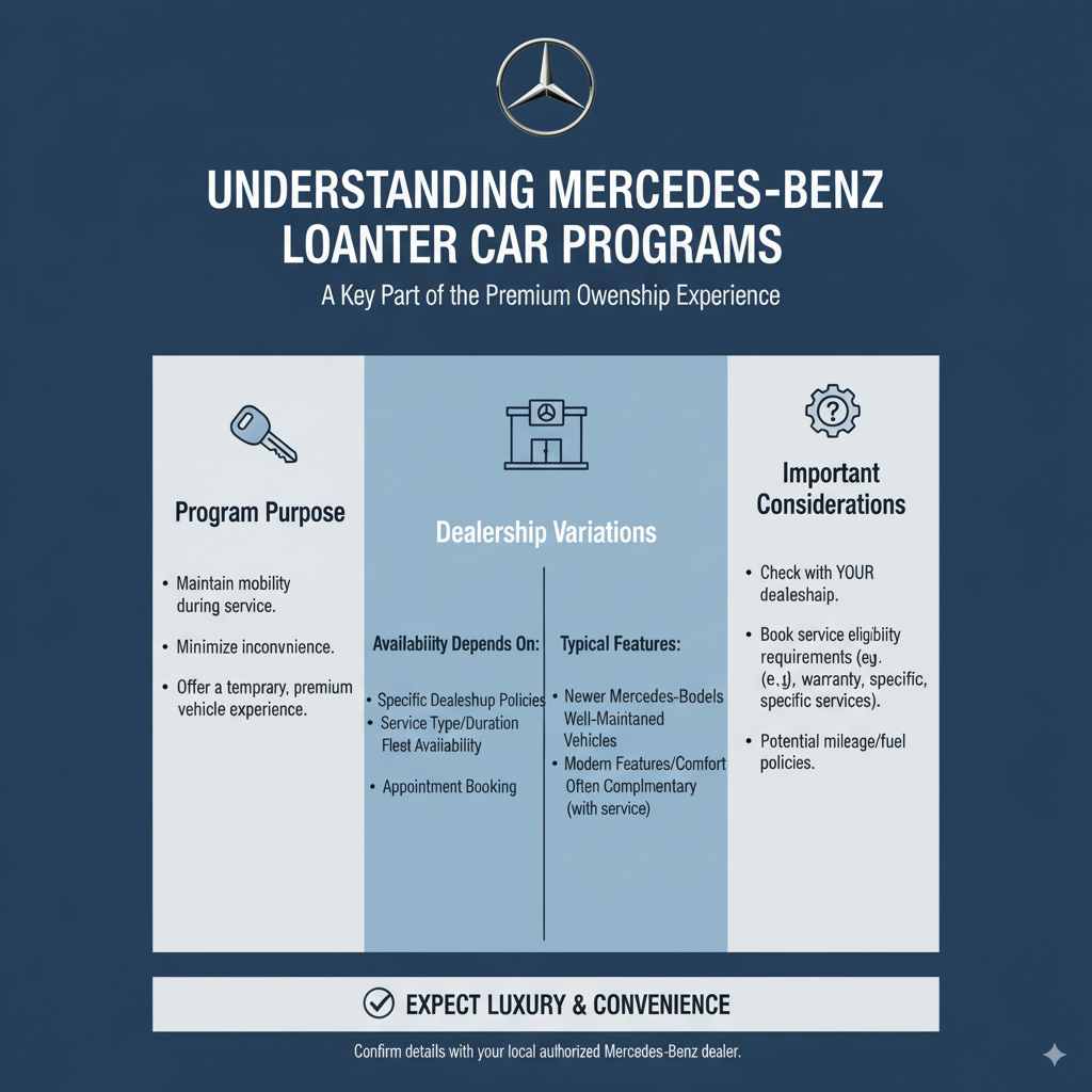 Understanding Mercedes-Benz Loaner Car Programs