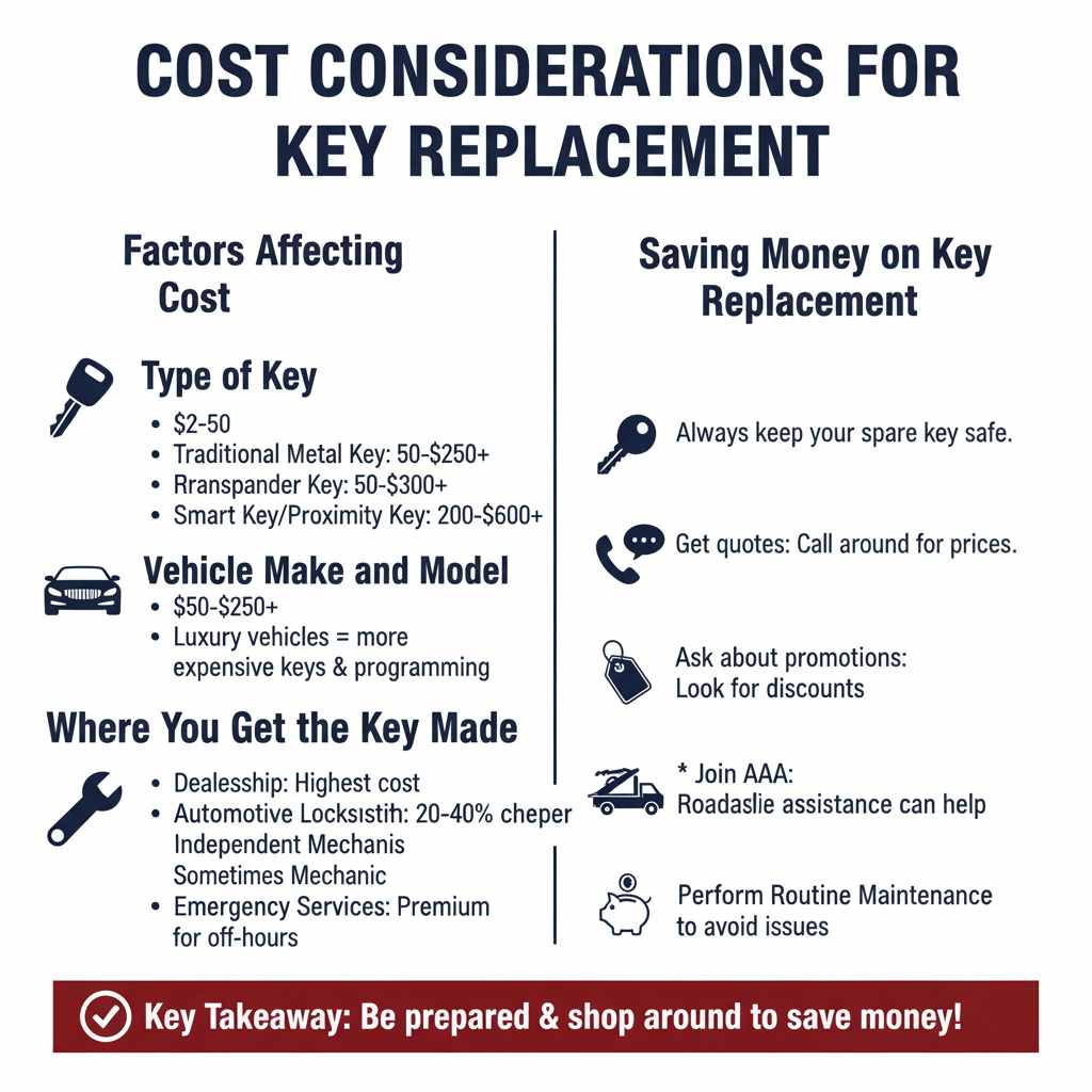 Cost Considerations for Key Replacement