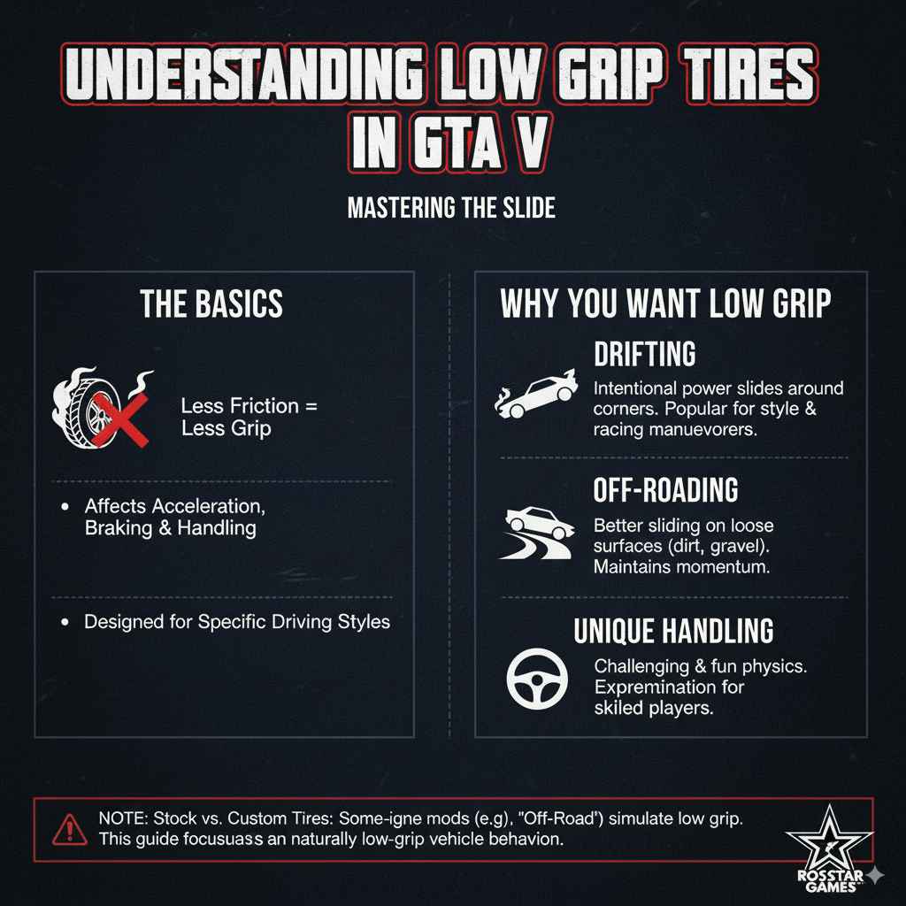Understanding Low Grip Tires in GTA V