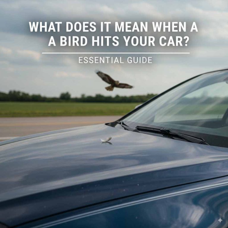 What Does It Mean When a Bird Hits Your Car