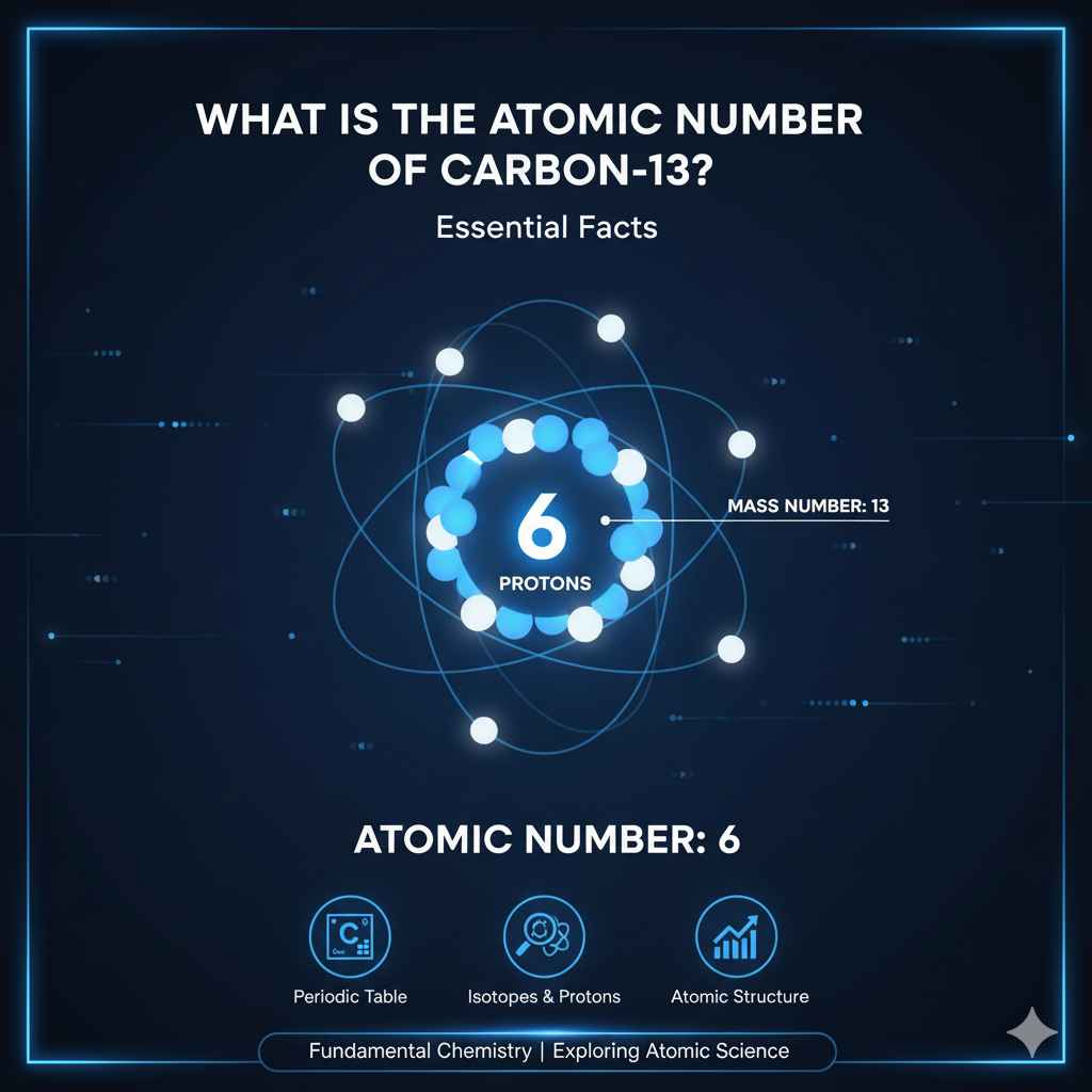 What Is The Atomic Number of Carbon 13