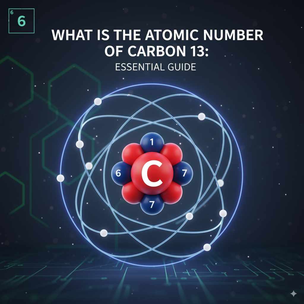 What Is The Atomic Number of Carbon 13
