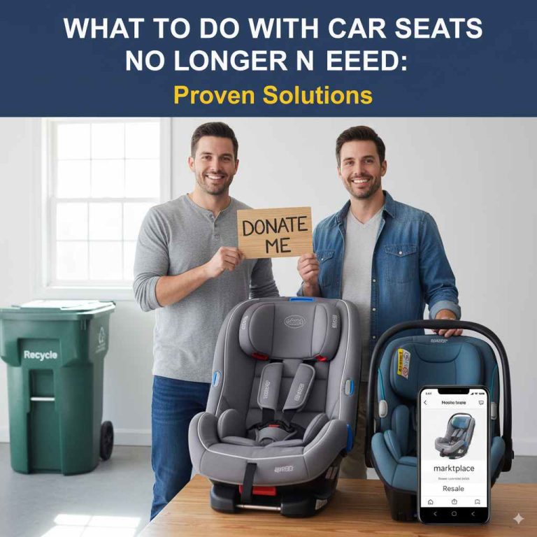 What To Do With Car Seats No Longer Needed