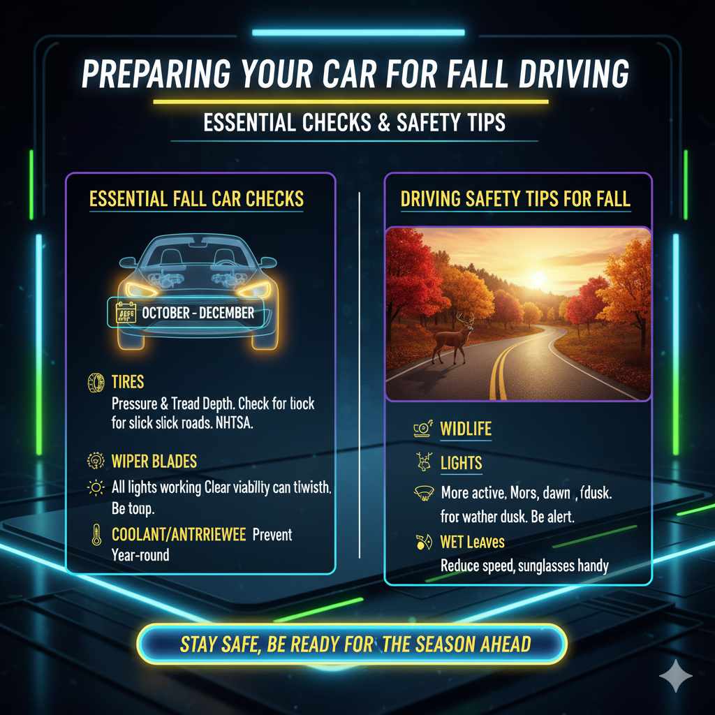 Preparing Your Car for Fall Driving