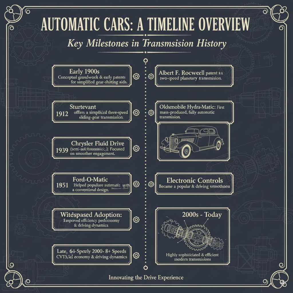 When Were Automatic Cars Made: Timeline Overview