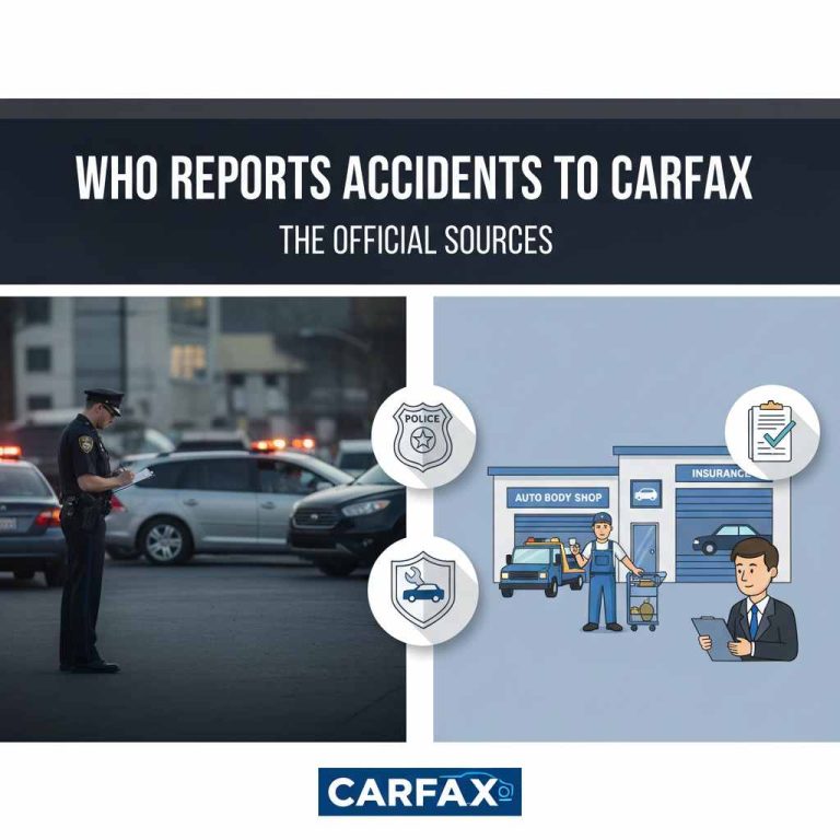 Who Reports Accidents To Carfax