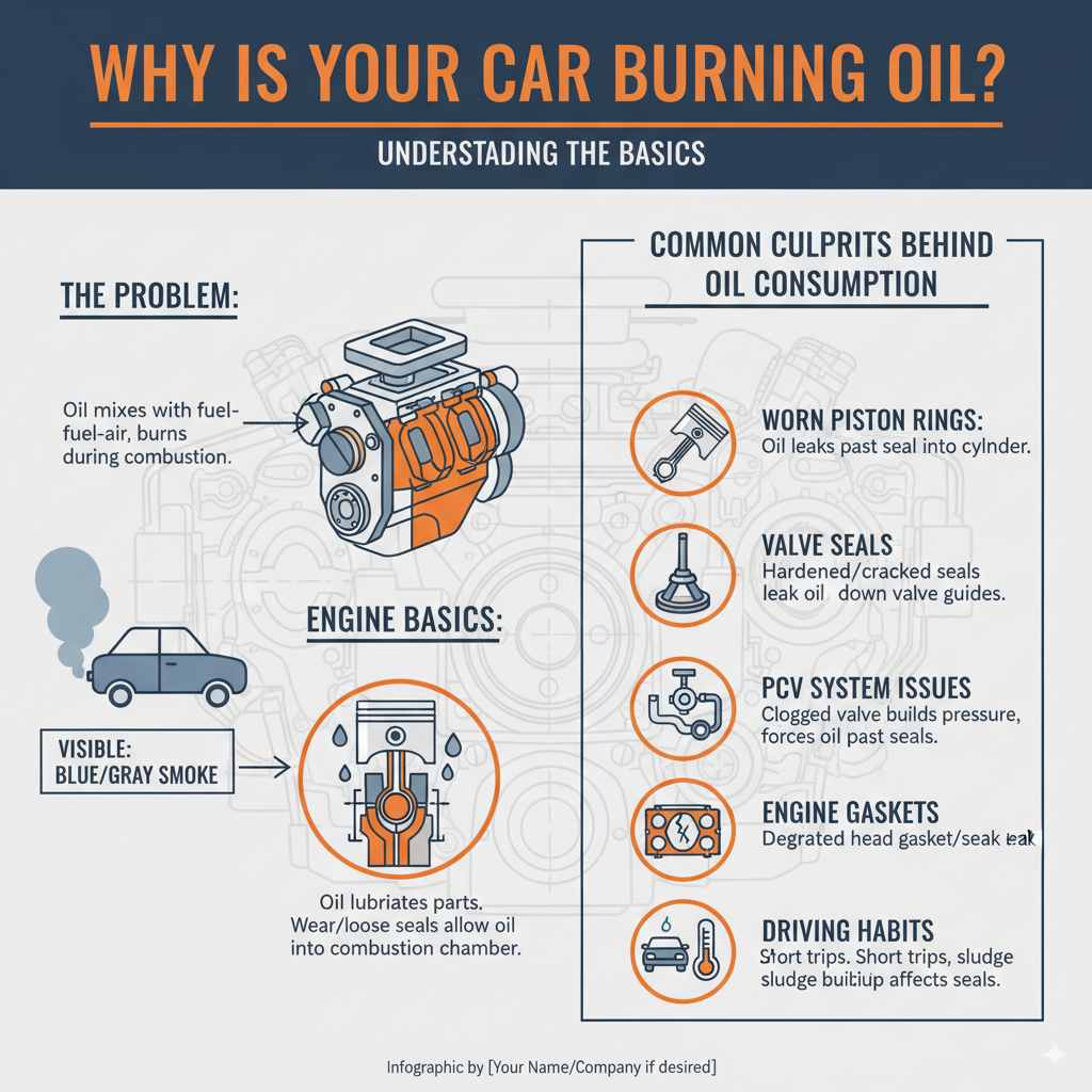 Why Is Your Car Burning Oil