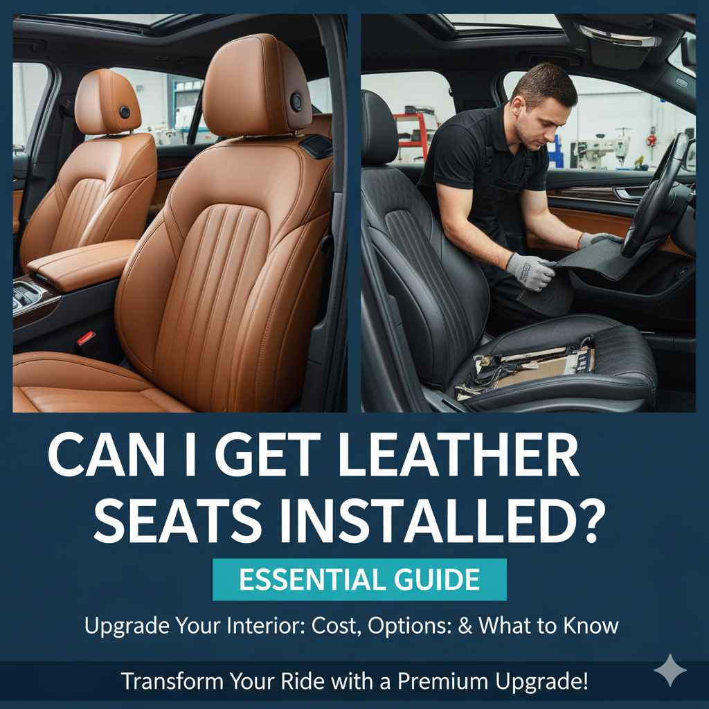 Can I Get Leather Seats Installed