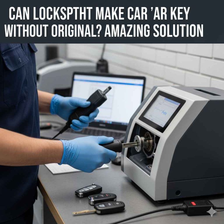 Can Locksmith Make Car Key Without Original