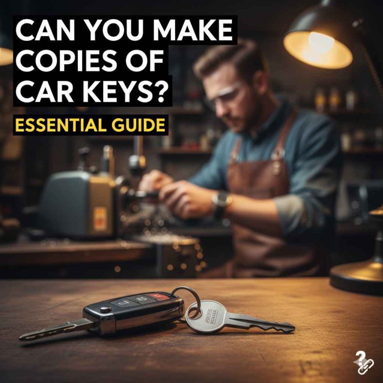 Can You Make Copies of Car Keys