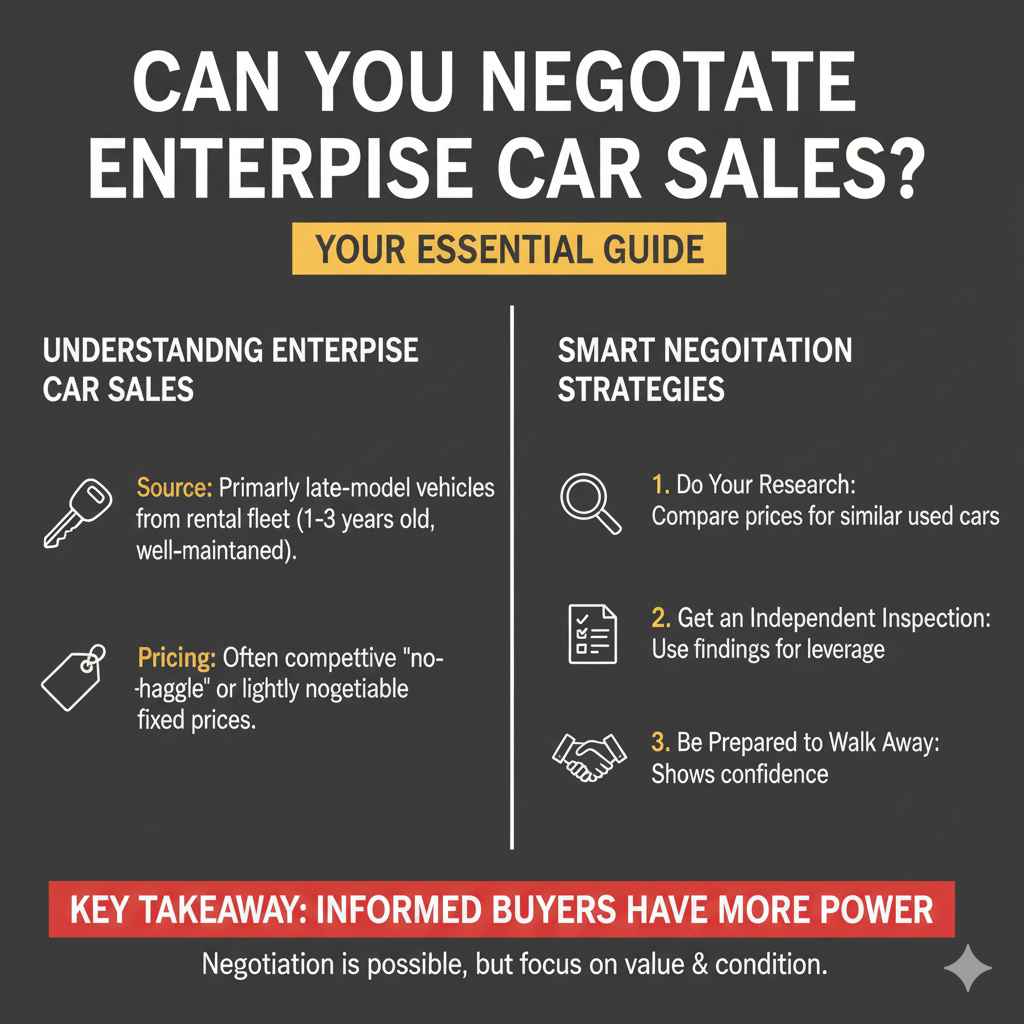 Can You Negotiate Enterprise Car Sales