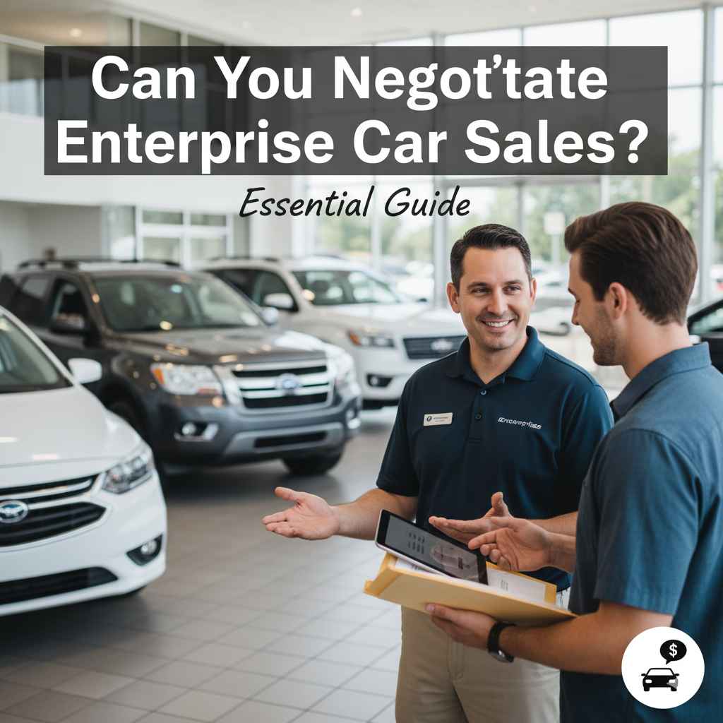 Can You Negotiate Enterprise Car Sales