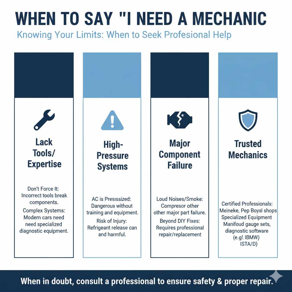 When to Say "I Need a Mechanic"